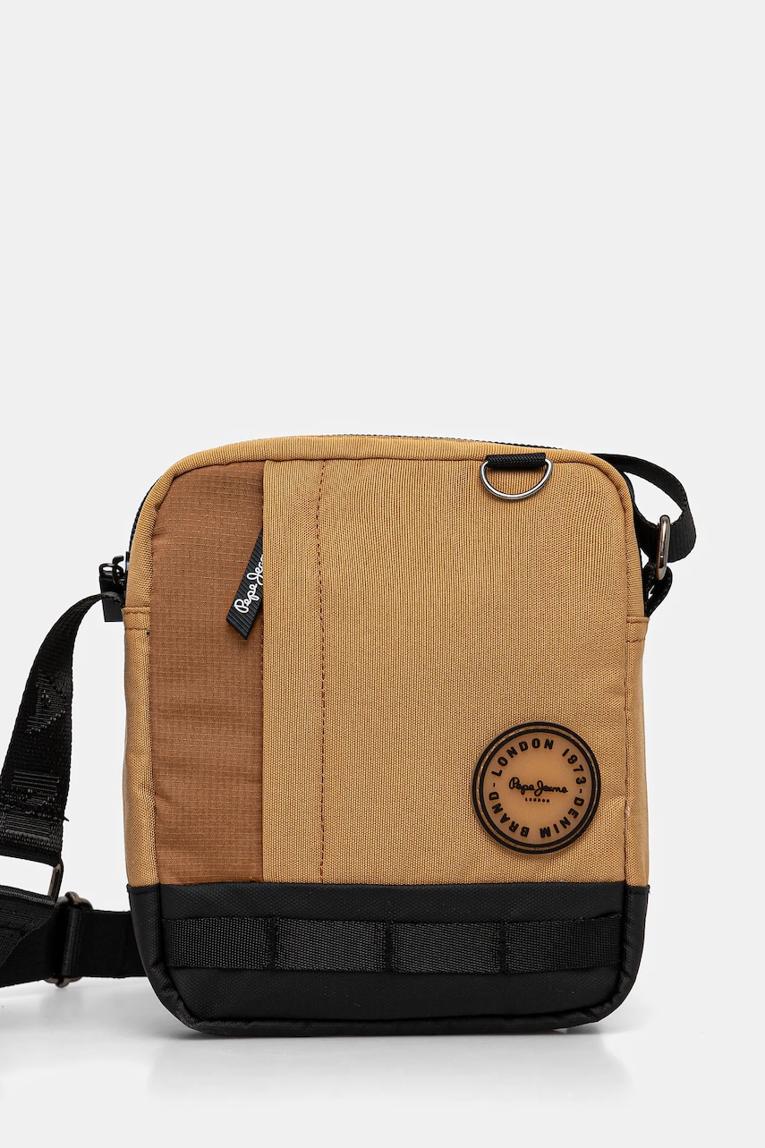 Pepe Jeans borseta KEENE CORE culoarea maro, PM030878