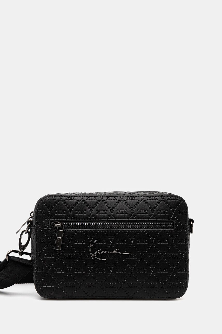 Karl Kani borseta barbati, culoarea negru, 40030023