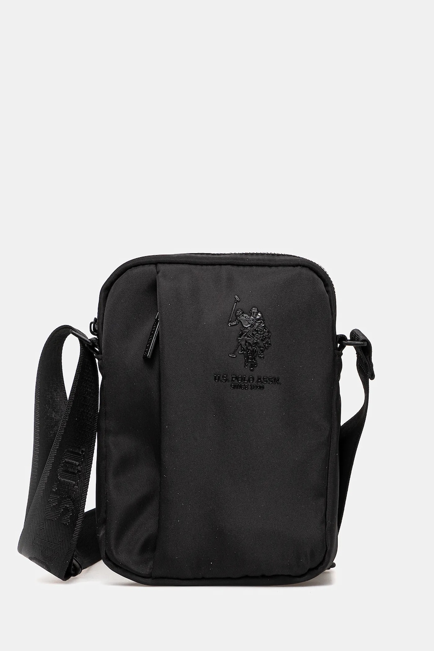 U.S. Polo Assn. borsetă Umpire culoarea negru, BEUUM8732MZC