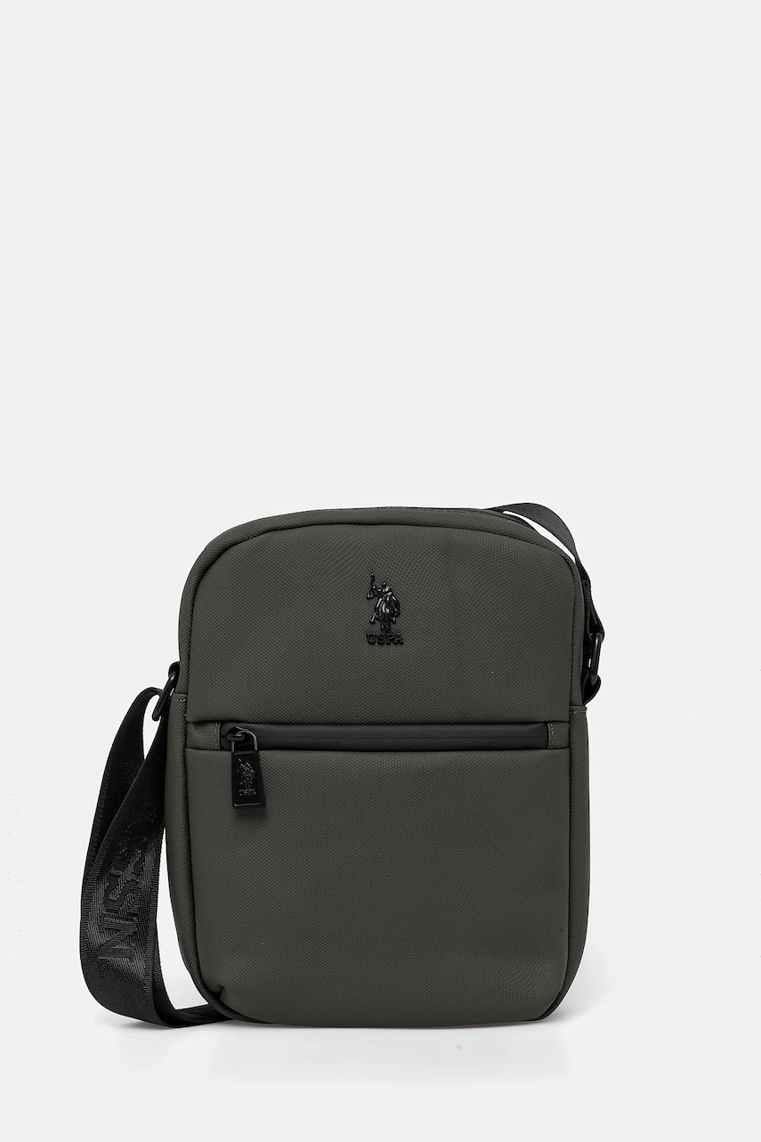 U.S. Polo Assn. borsetă Arrowhead culoarea verde, BEUA38740MPO U.S. Polo Assn. borsetă Arrowhead culoarea verde, BEUA38740MPO