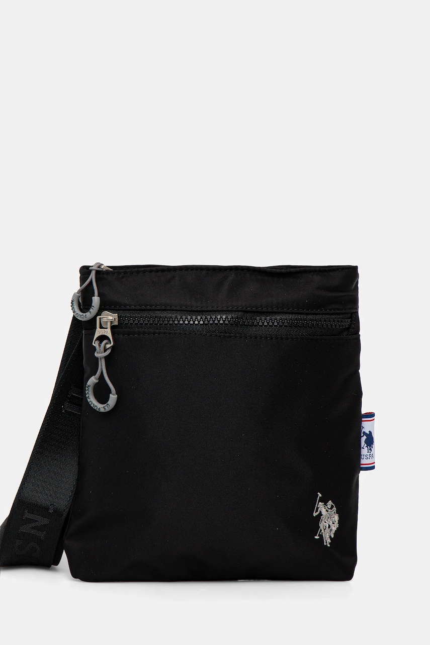 Levně Ledvinka U.S. Polo Assn. Bigfork černá barva, BIUB55678MIA