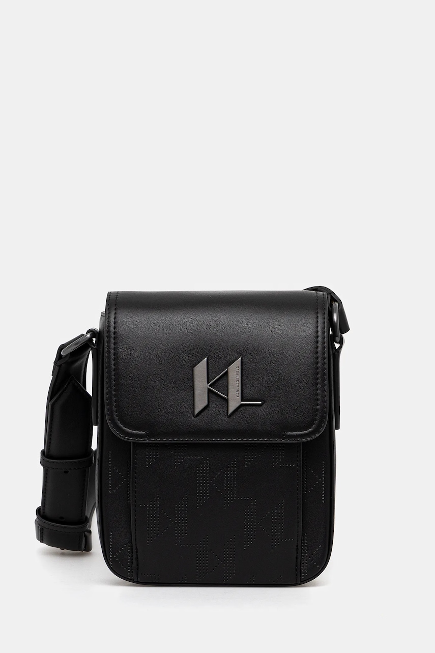 Karl Lagerfeld borsetă culoarea negru, A1M30011