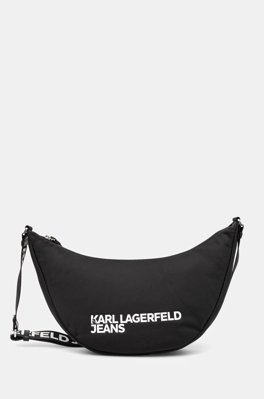 Karl Lagerfeld Jeans geantă culoarea negru, A1W30243