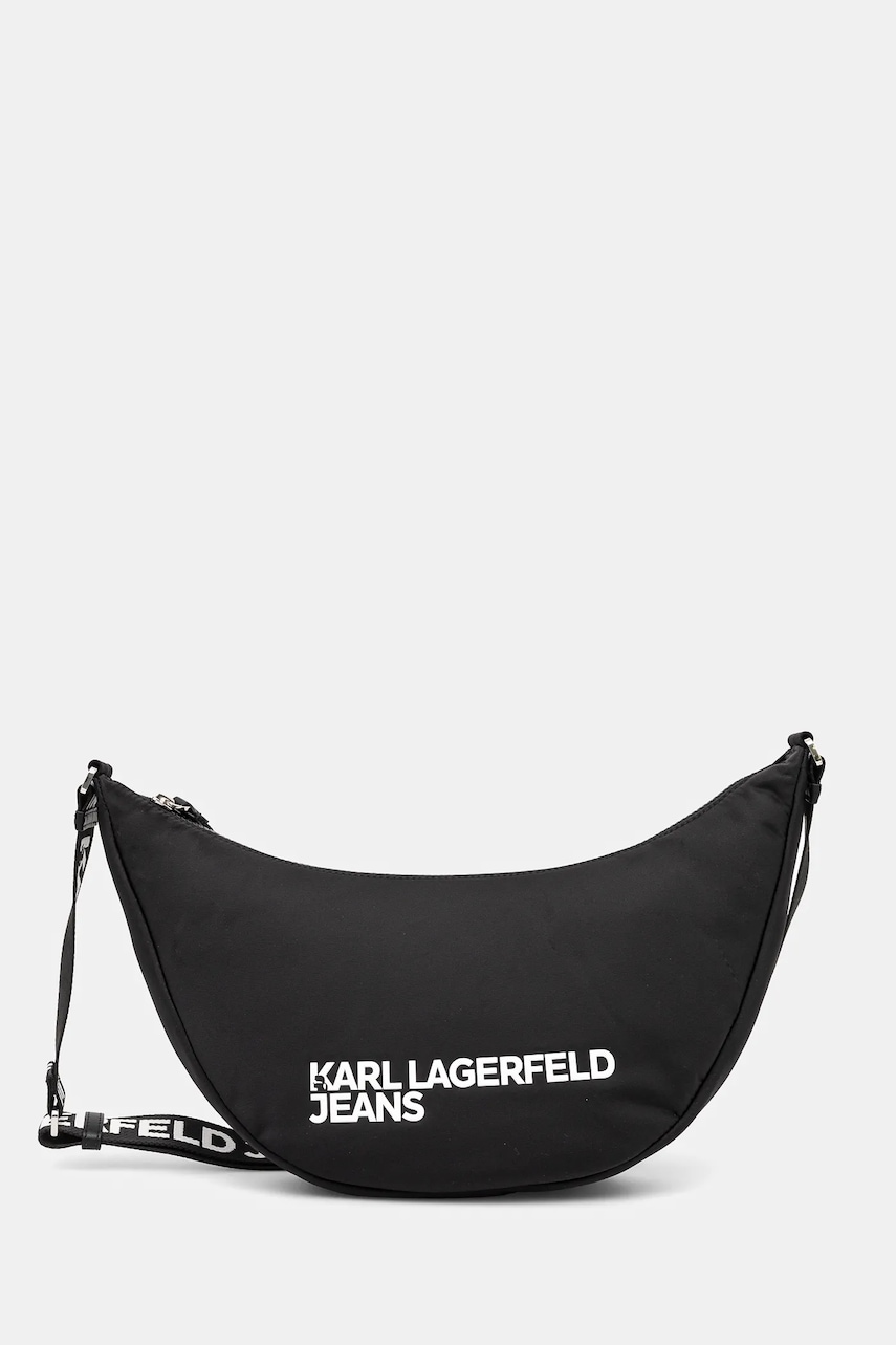 Karl Lagerfeld Jeans geantă culoarea negru, A1W30243