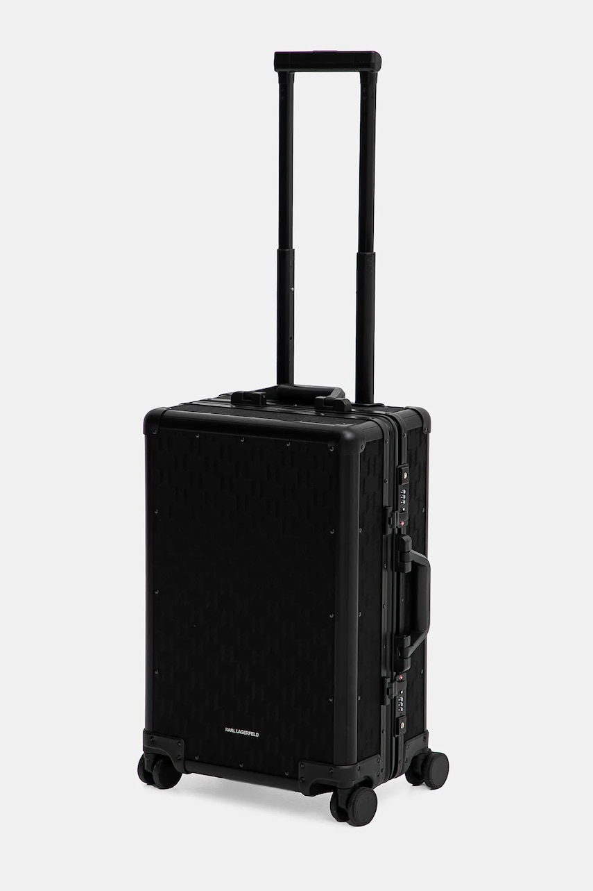 Чемодан Karl Lagerfeld 51x35x21 см цвет чёрный A1W30462 Чемодан Karl Lagerfeld 51x35x21 см цвет чёрный A1W30462