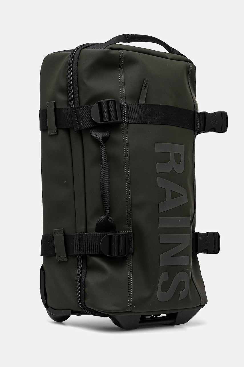 Чемодан Rains Texel Cabin Bag W3 52x32x20 см цвет зелёный 13460 Чемодан Rains Texel Cabin Bag W3 52x32x20 см цвет зелёный 13460