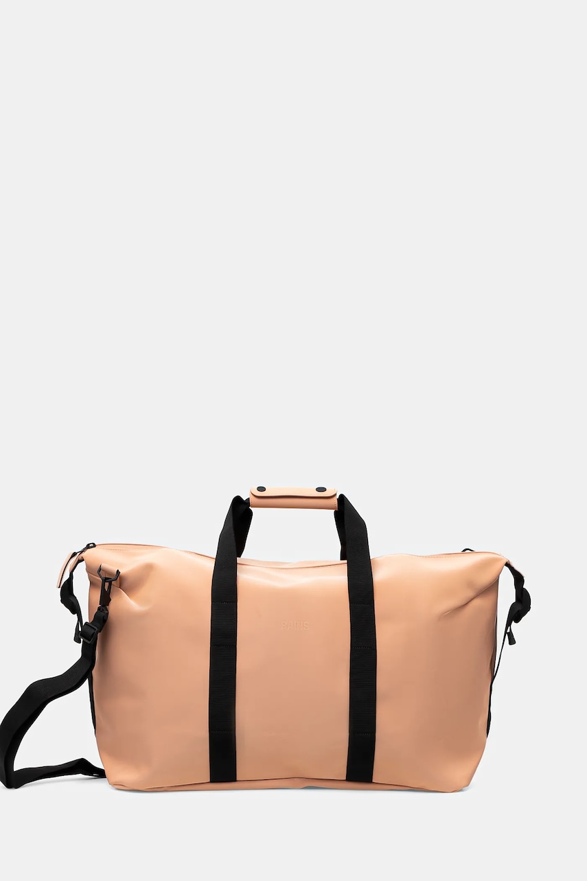 Rains geanta Hilo Weekend Bag W3 culoarea portocaliu, 14200 Rains geanta Hilo Weekend Bag W3 culoarea portocaliu, 14200