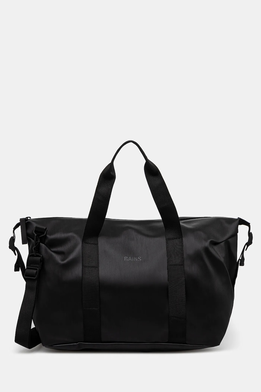 Rains geantă Hilo Weekend Bag Small W3 culoarea negru, 14220 Rains geantă Hilo Weekend Bag Small W3 culoarea negru, 14220