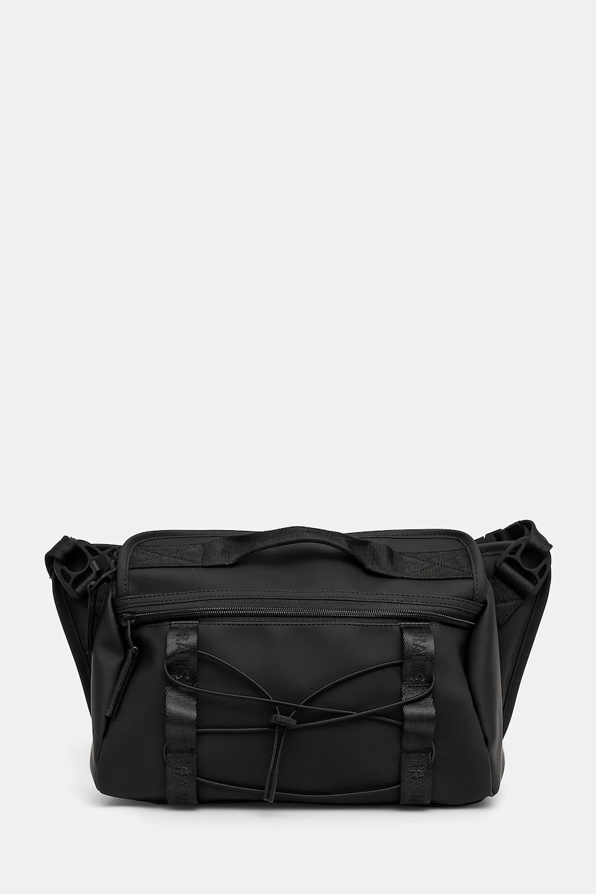 Rains borseta Trail Mountaineer Messenger Bag W3 culoarea negru, 14410 Rains borseta Trail Mountaineer Messenger Bag W3 culoarea negru, 14410