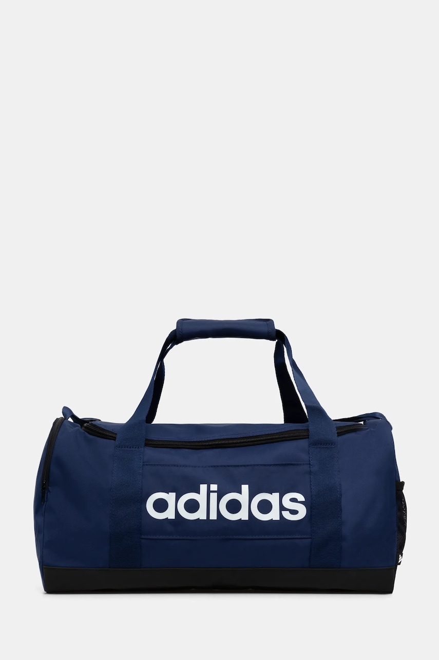 adidas geanta Linear Duffel culoarea albastru marin, IN6111 adidas geanta Linear Duffel culoarea albastru marin, IN6111