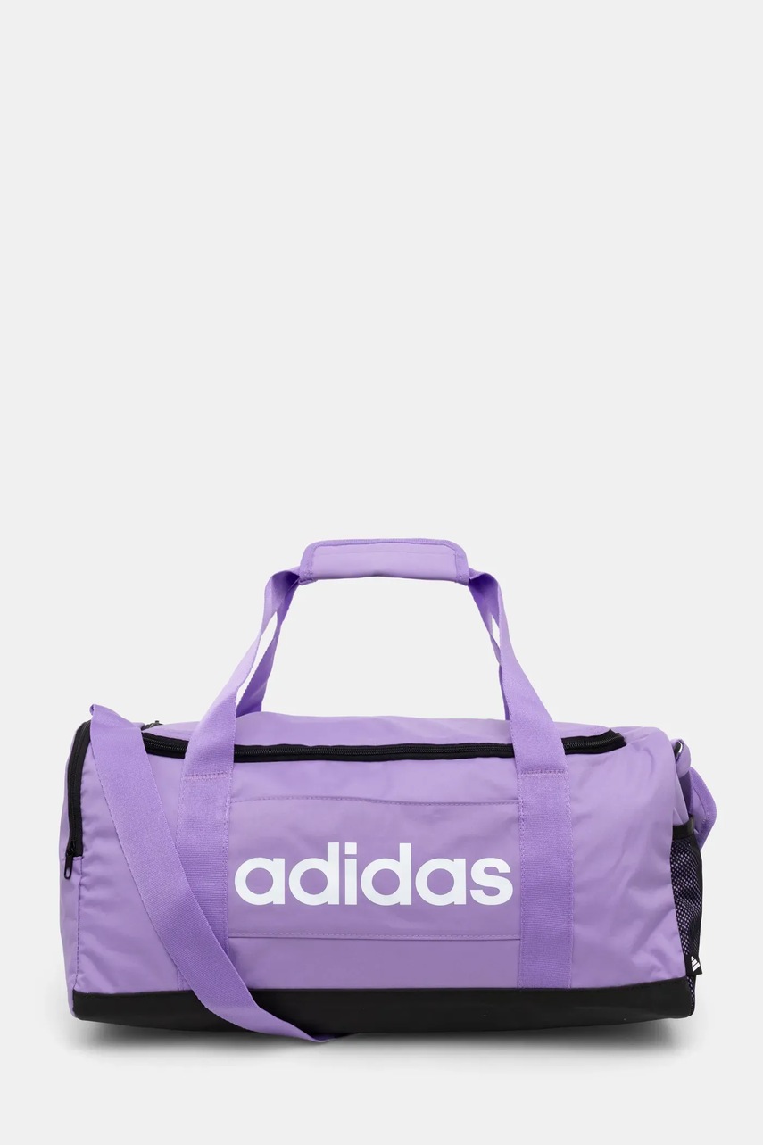 adidas geanta Linear Duffel culoarea violet, IN6115