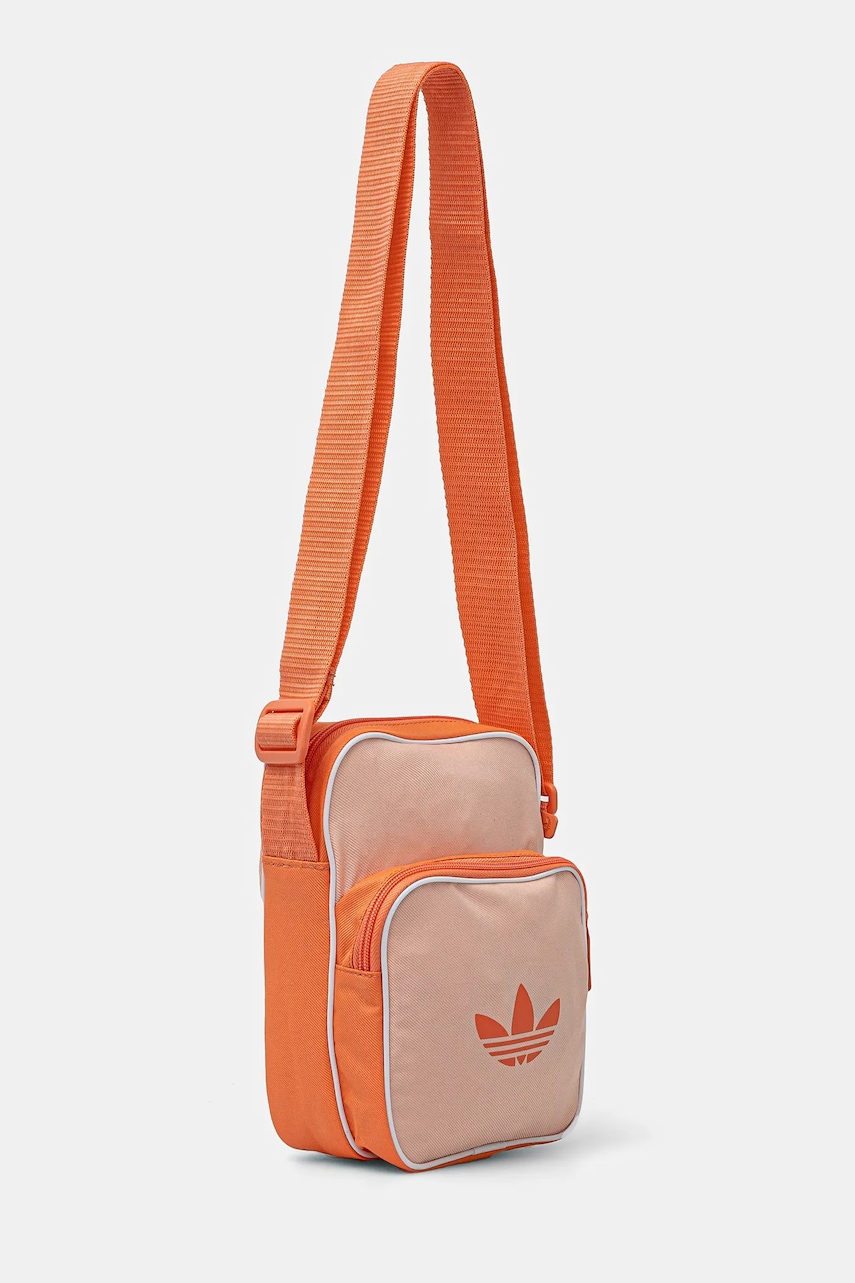 Сумка adidas Originals Adicolor цвет оранжевый JD5546 Сумка adidas Originals Adicolor цвет оранжевый JD5546