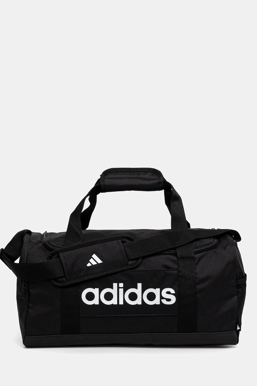adidas geanta LINEAR DUFFEL S culoarea negru, JE8343