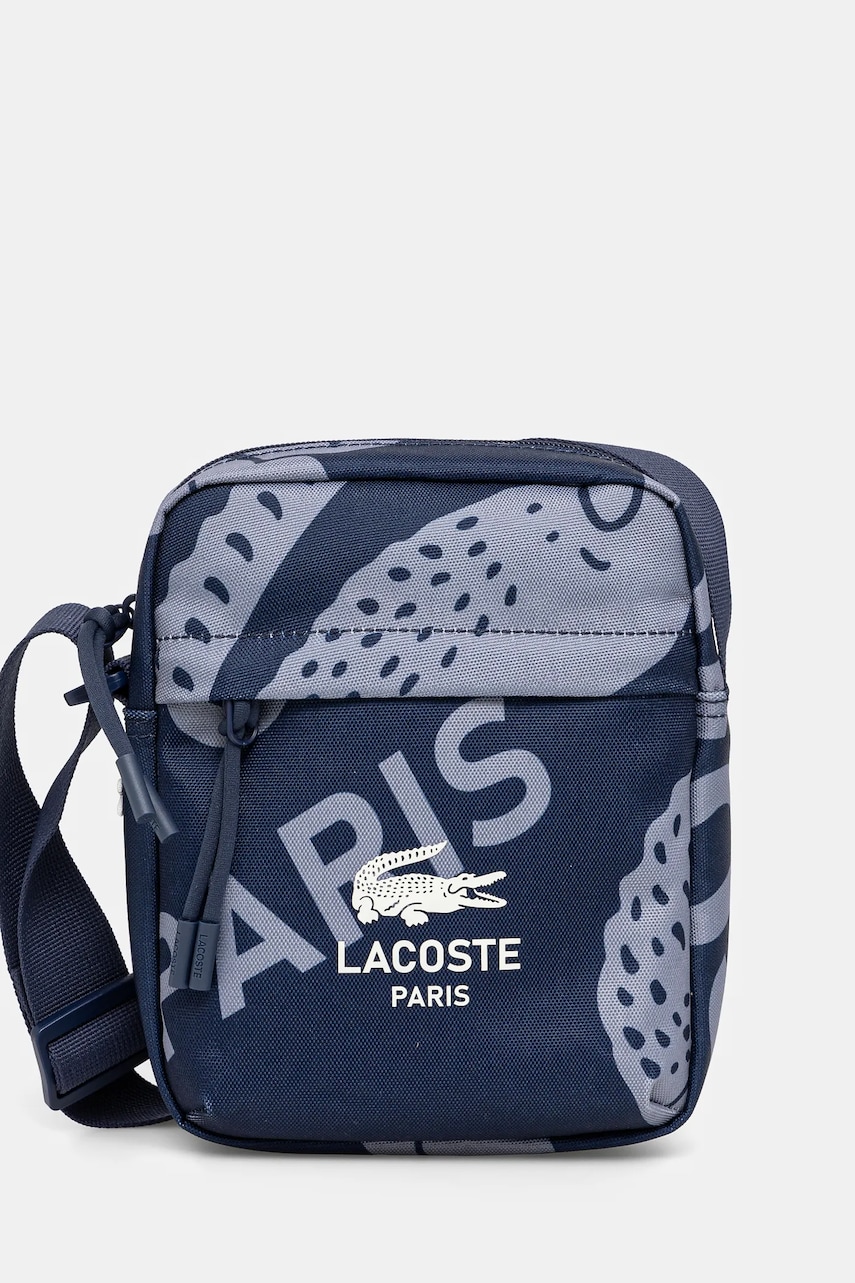 Lacoste borsetă culoarea bleumarin, NU4968NZ Lacoste borsetă culoarea bleumarin, NU4968NZ