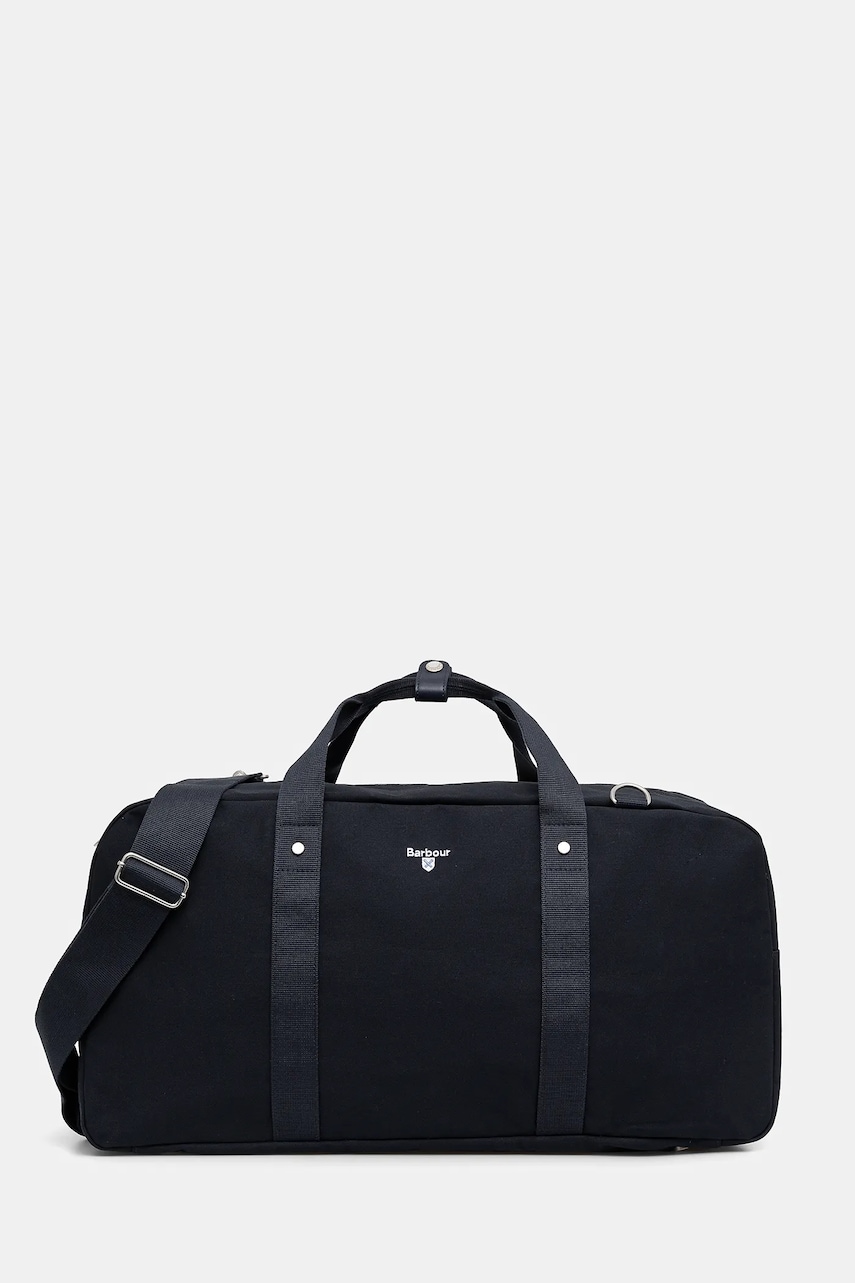 Barbour geanta de bumbac Cascade Holdall culoarea albastru marin, UBA0550