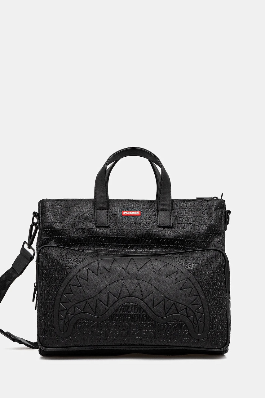 Sprayground geanta culoarea negru, 910B6883NSZ Sprayground geanta culoarea negru, 910B6883NSZ
