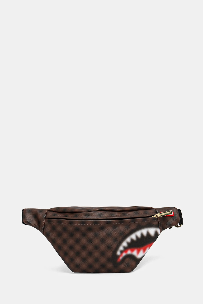 Sprayground borseta culoarea maro, 910B6850NSZ Sprayground borseta culoarea maro, 910B6850NSZ