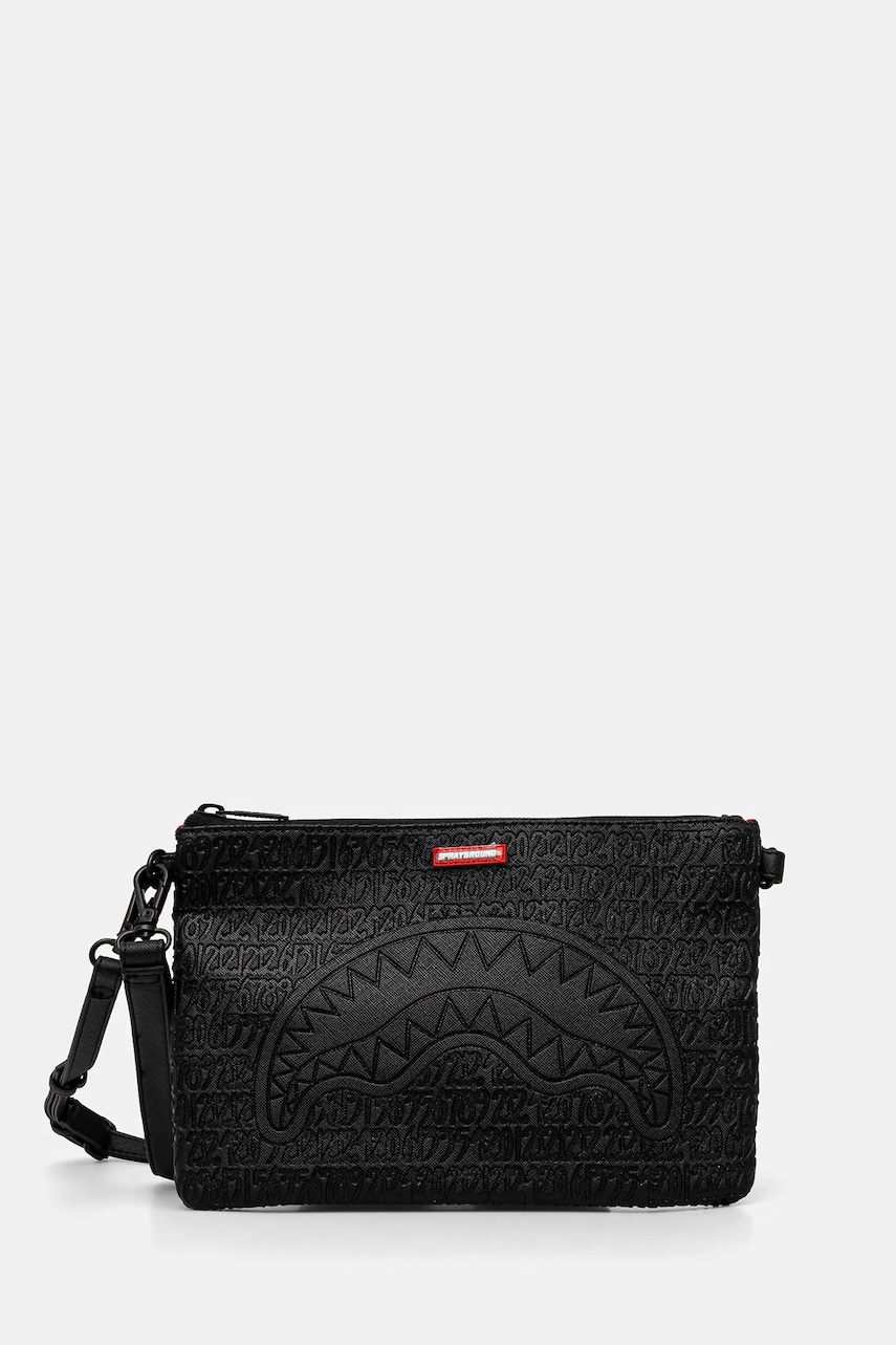 Sprayground borseta culoarea negru, 910B6884NSZ