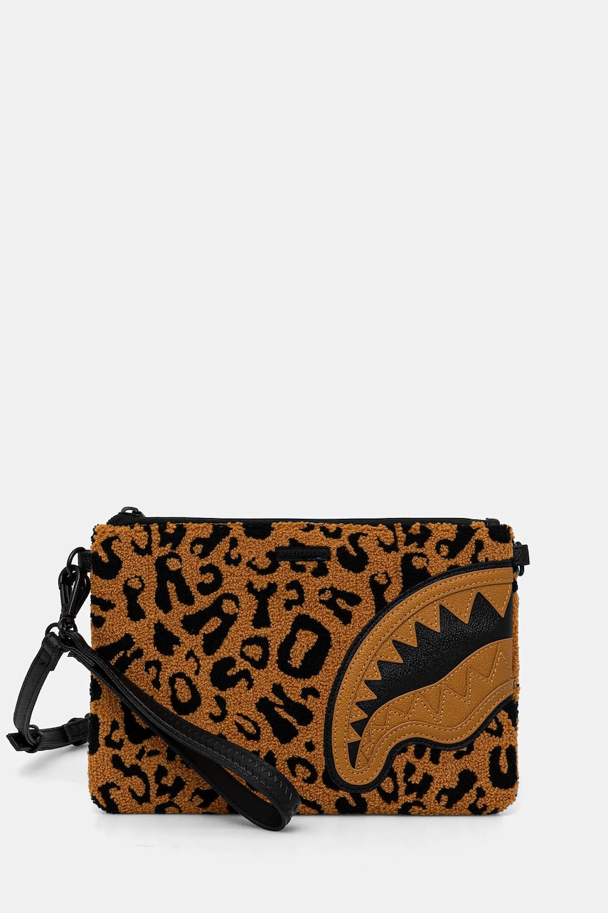 Sprayground borseta culoarea maro, 910B6897NSZ Sprayground borseta culoarea maro, 910B6897NSZ