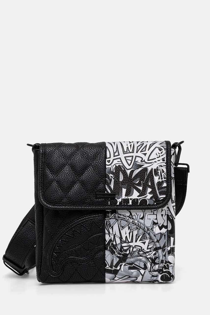 Sprayground borseta culoarea negru, 910B6843NSZ Sprayground borseta culoarea negru, 910B6843NSZ