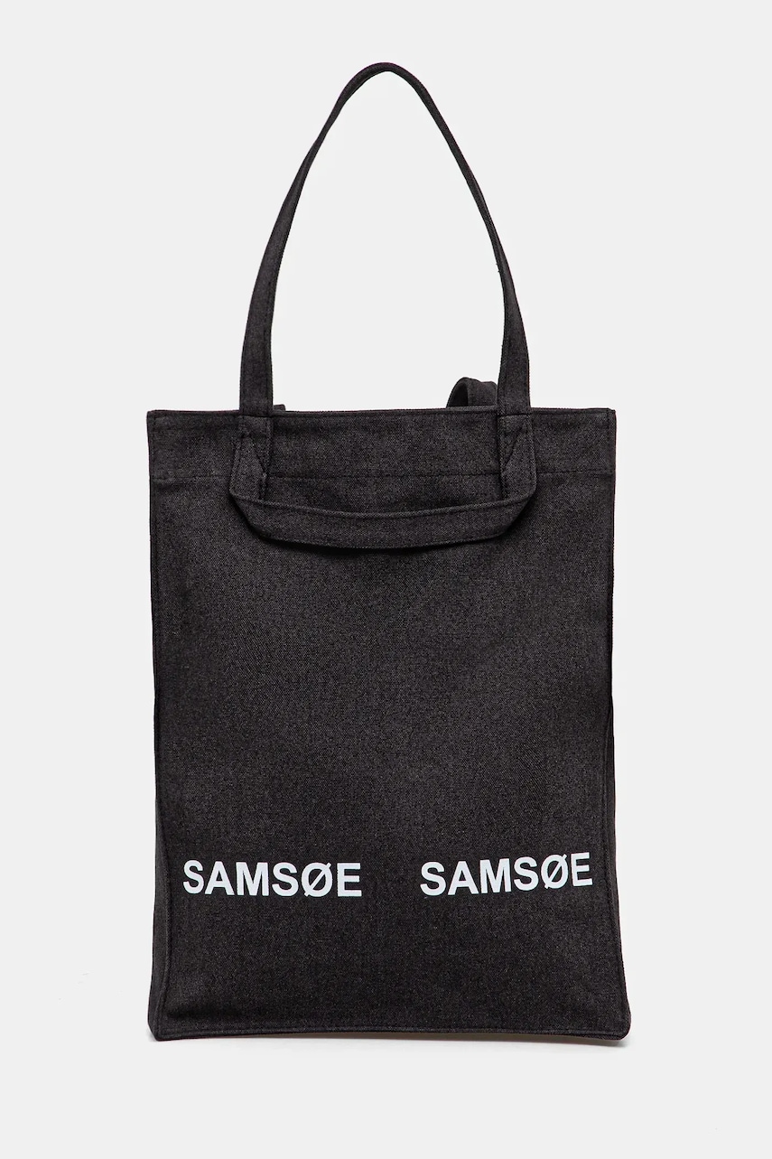 Samsoe Samsoe geanta SALUCCA culoarea negru, U25100003