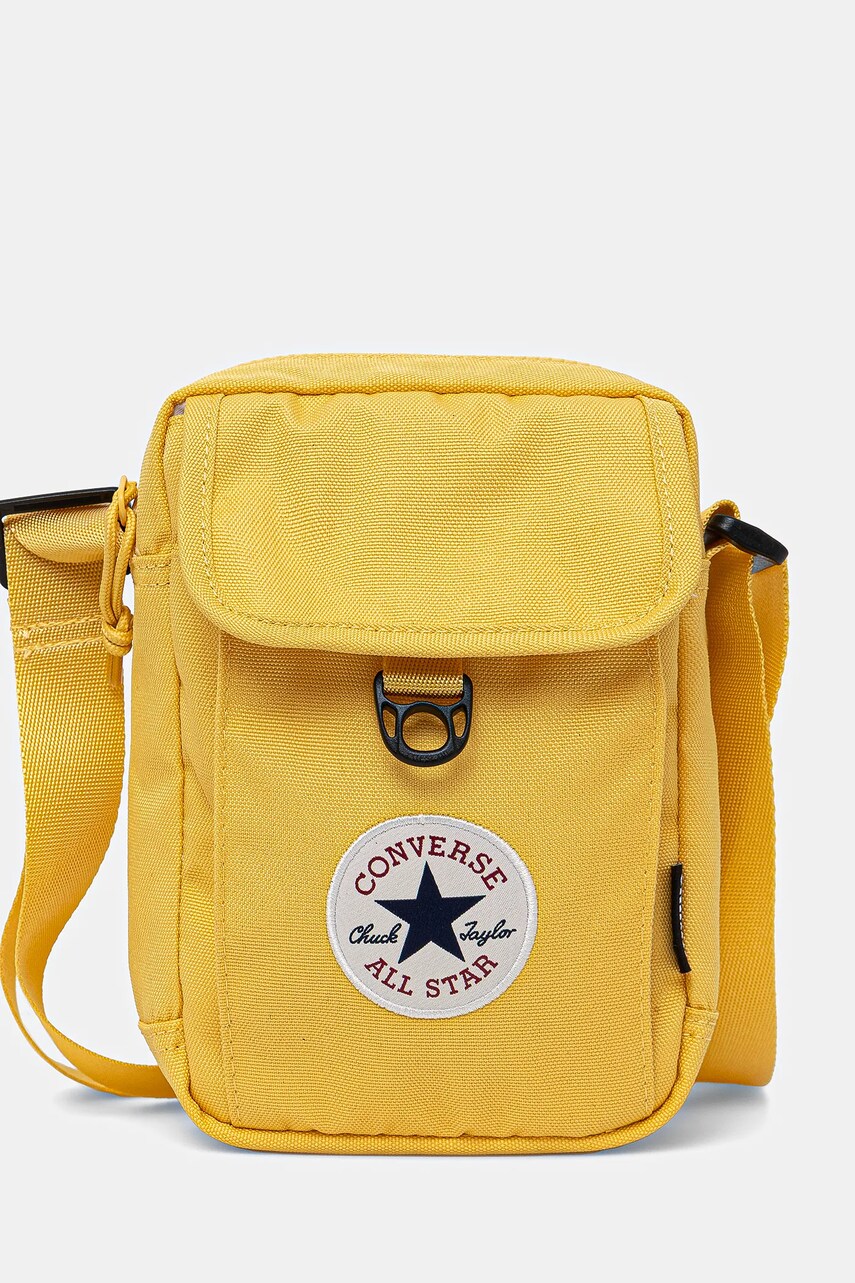 Converse borsetă culoarea galben, 10020540-A14