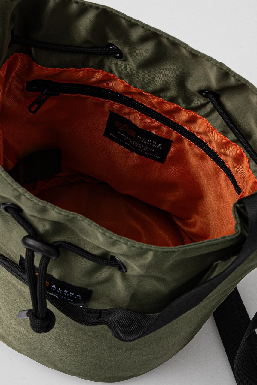 Σακίδιο Alpha Industries Carry Bag Wmn χρώμα: πράσινο, 148944 φωτογραφία