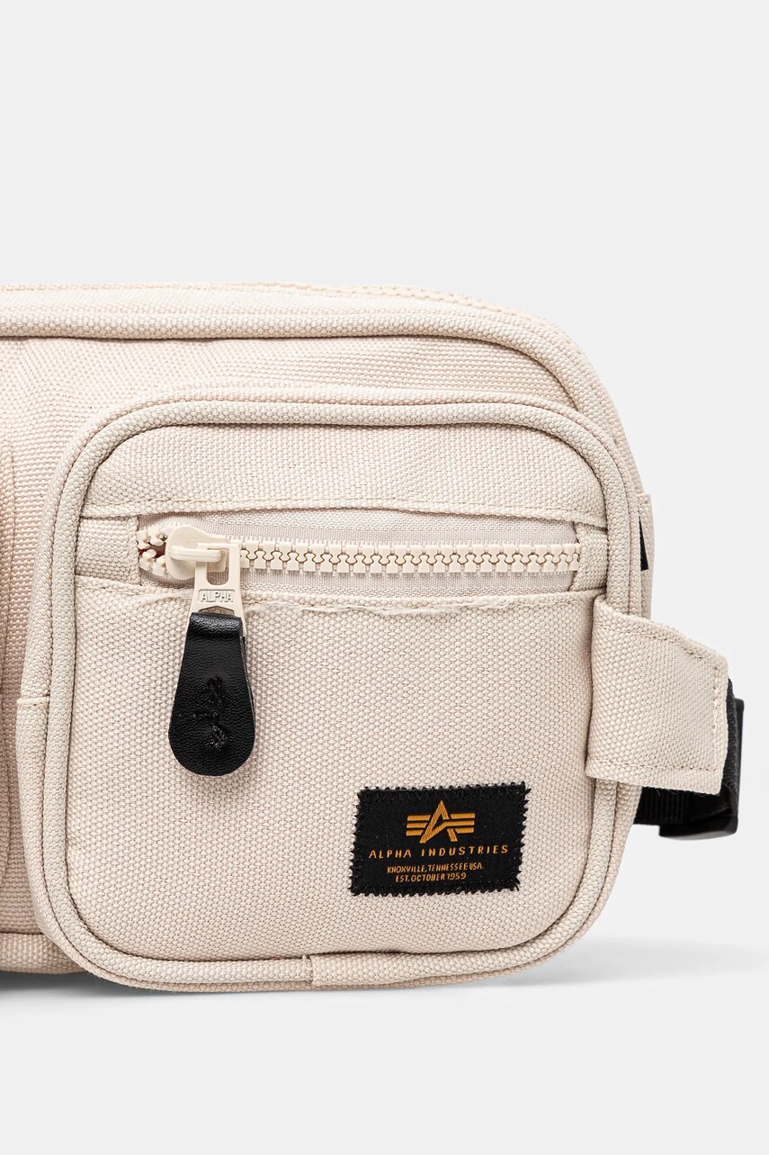 Alpha Industries táska Label Waist Bag bézs, 156943 termék 2. képe