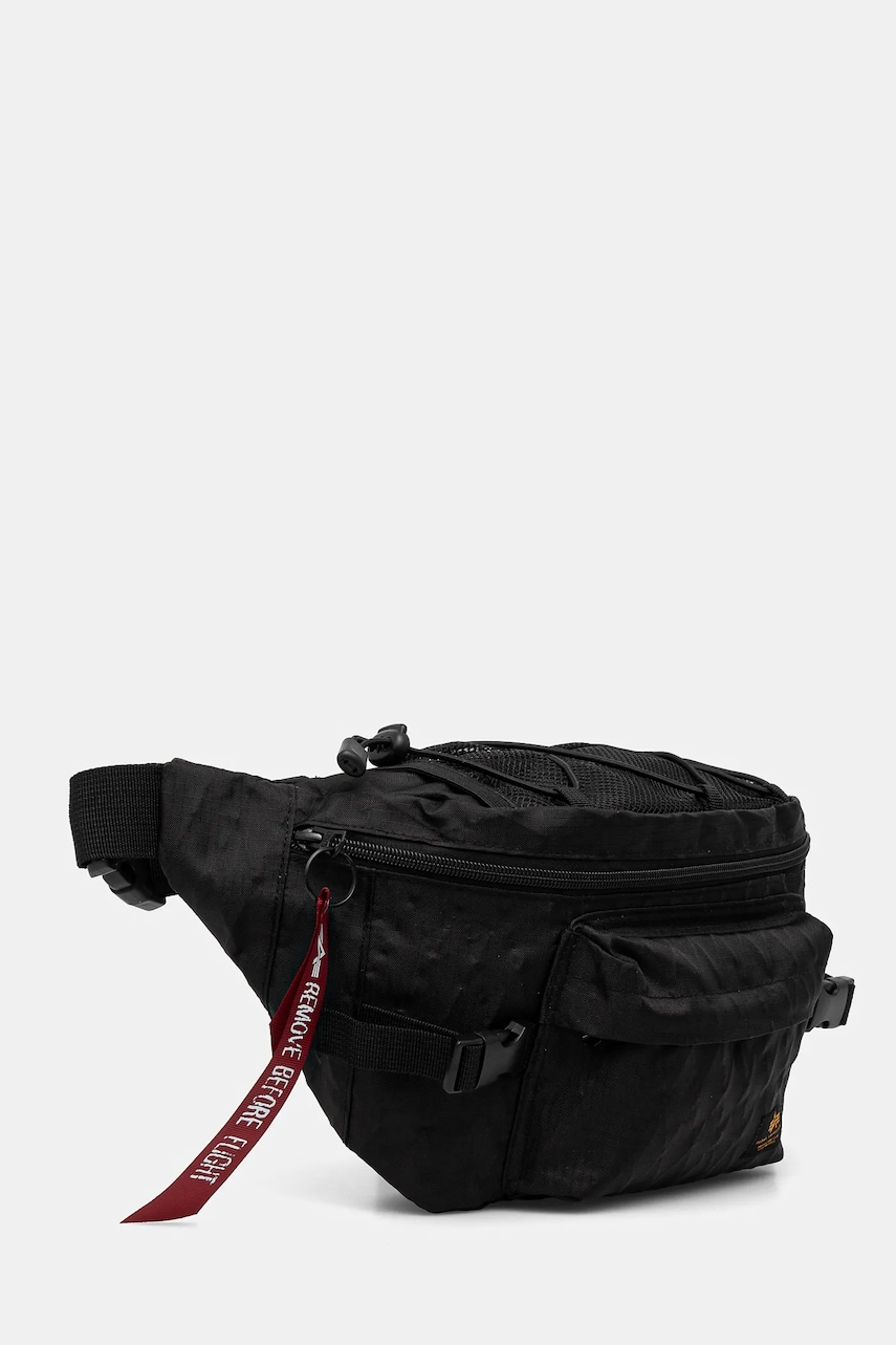 Сумка на пояс Alpha Industries Combat Waistbag цвет чёрный 156949 Сумка на пояс Alpha Industries Combat Waistbag цвет чёрный 156949