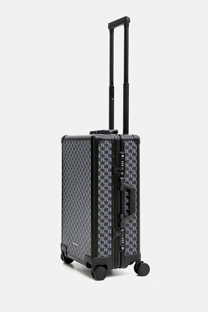 Чемодан Karl Lagerfeld 55x36x22 см цвет синий A1M30482 Чемодан Karl Lagerfeld 55x36x22 см цвет синий A1M30482
