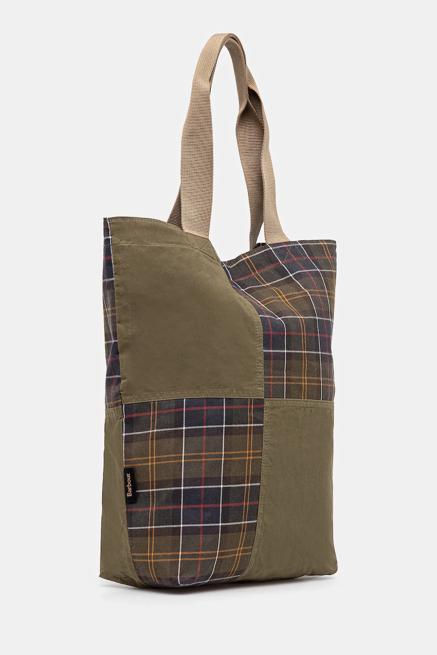 Сумка Barbour Barbour Transport Patchwork Tote Bag цвет зелёный UBA0741 Сумка Barbour Barbour Transport Patchwork Tote Bag цвет зелёный UBA0741
