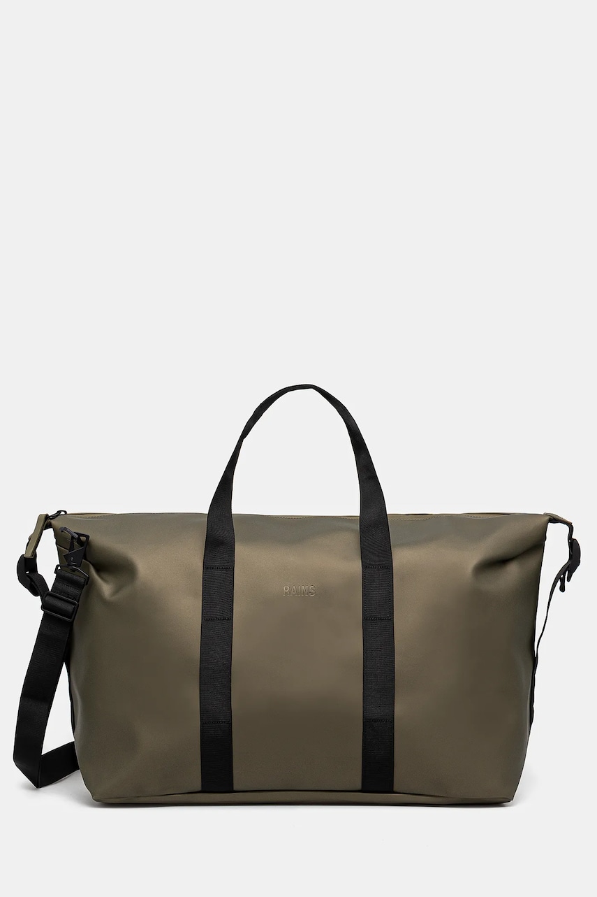 Rains geantă Hilo Weekend Bag W3 culoarea verde, 14200.105 Rains geantă Hilo Weekend Bag W3 culoarea verde, 14200.105