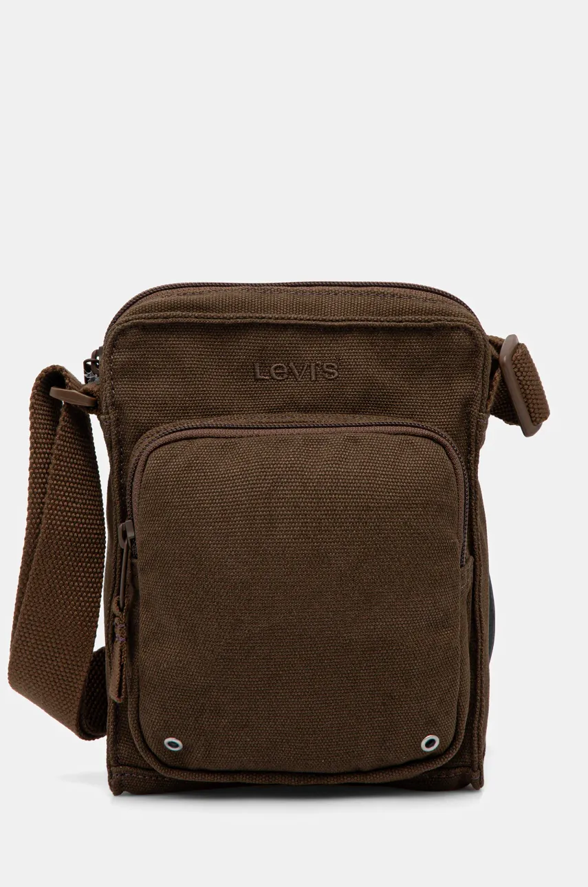 Levi's borsetă culoarea maro, 000IN-0010
