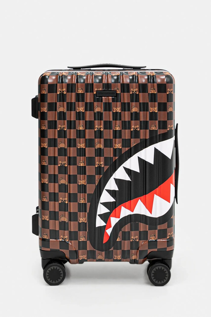 Sprayground valiză culoarea maro, 910CL257NSZ