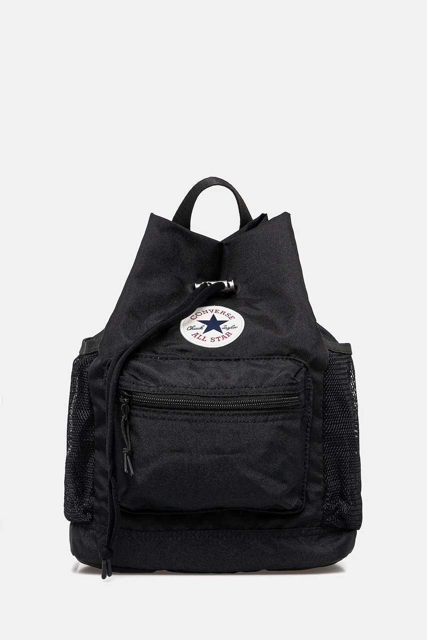 Converse rucsac culoarea negru, mic, cu imprimeu, 10027690-A01
