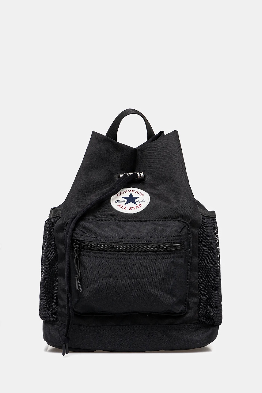 Converse rucsac culoarea negru, mic, cu imprimeu, 10027690-A01
