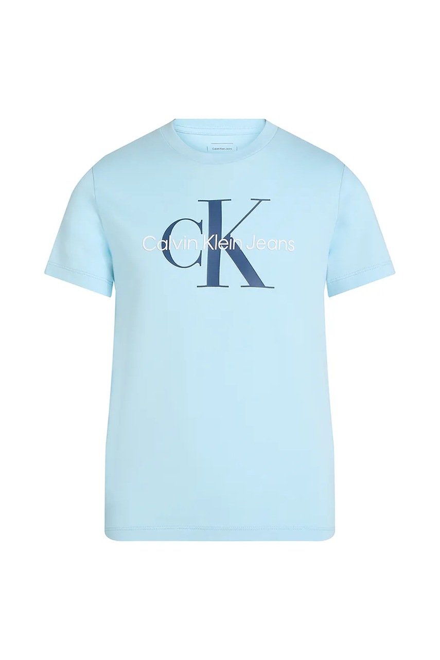 Дитяча бавовняна футболка Calvin Klein Jeans 0 з принтом IU0IU00676
