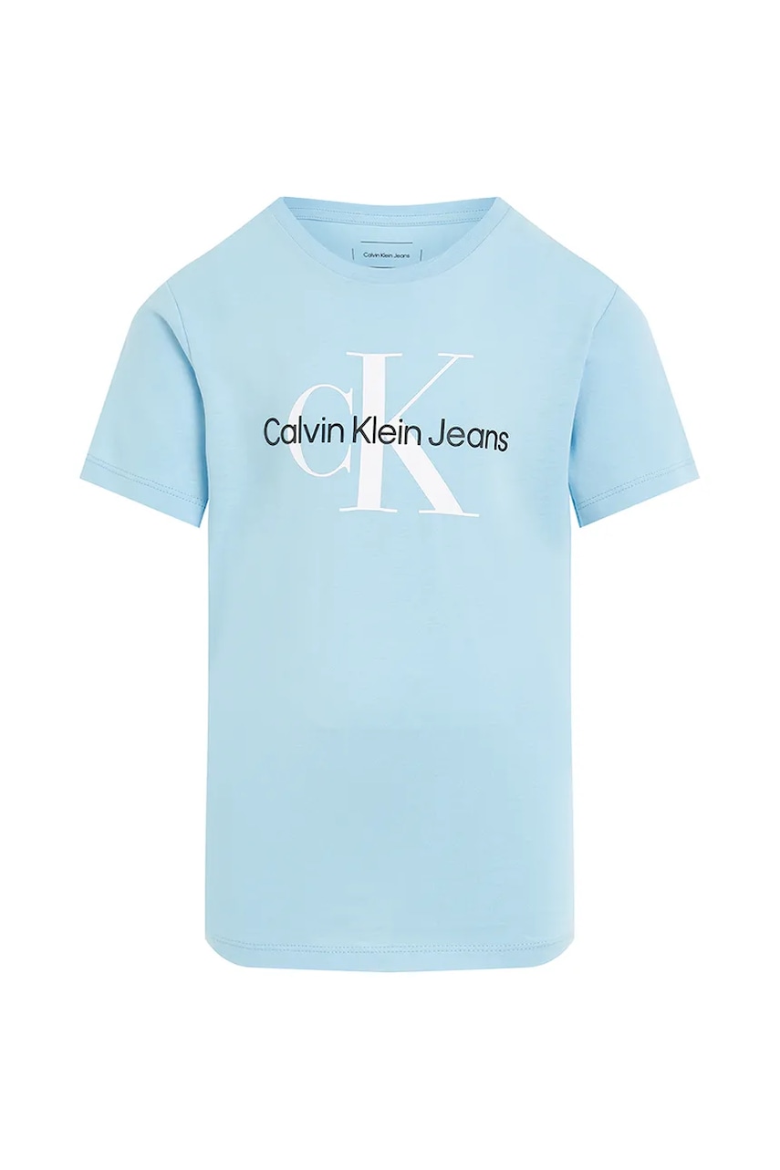 Детская хлопковая футболка Calvin Klein Jeans 0 с принтом IU0IU00676 Детская хлопковая футболка Calvin Klein Jeans 0 с принтом IU0IU00676