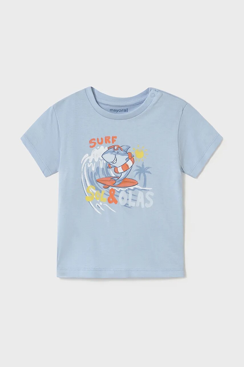 Mayoral tricou de bumbac pentru copii cu imprimeu, 1065