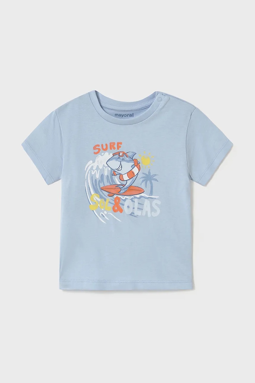 Mayoral tricou de bumbac pentru copii cu imprimeu, 1065