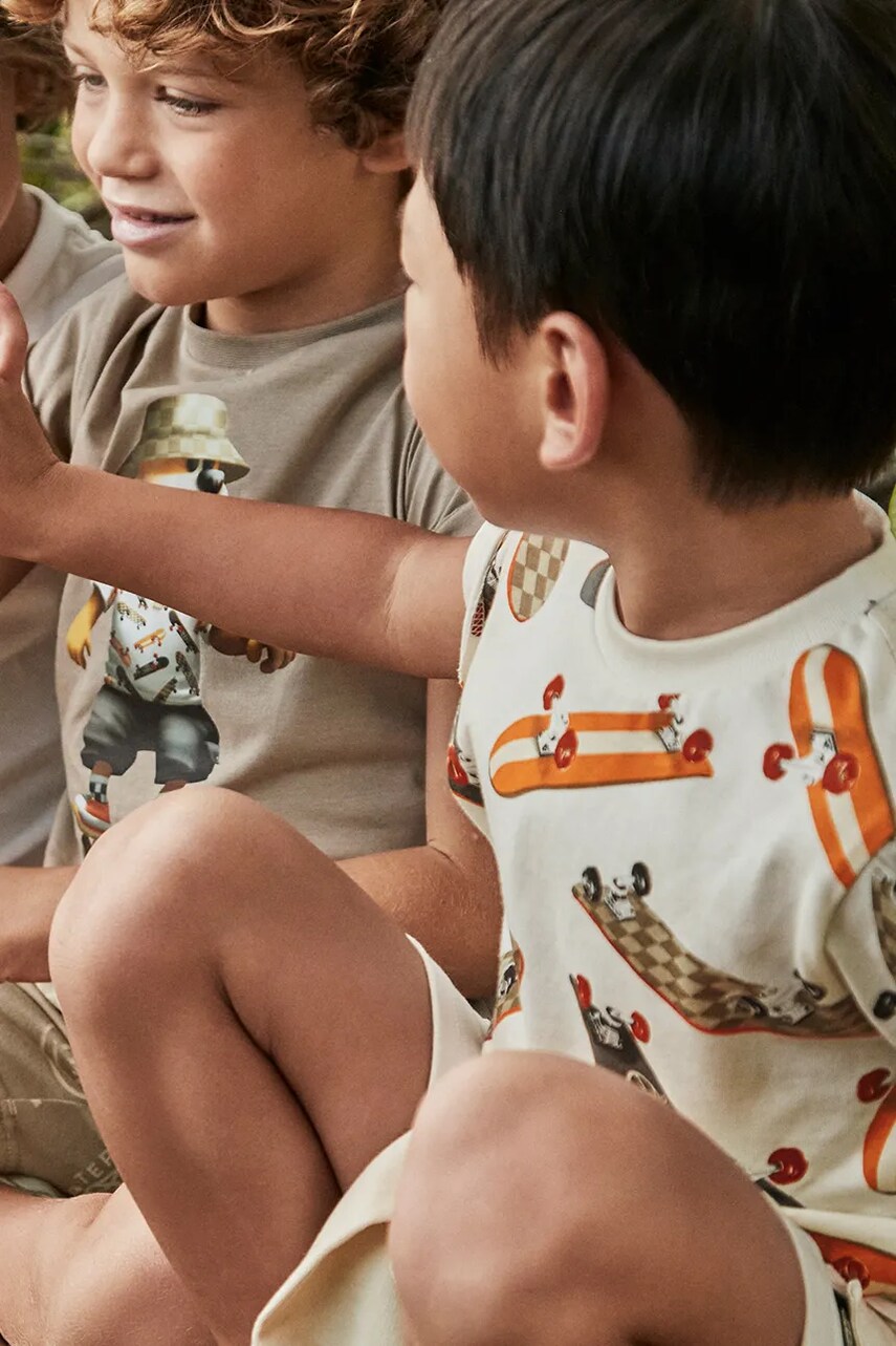 Mayoral tricou de bumbac pentru copii culoarea portocaliu, modelator, 3038