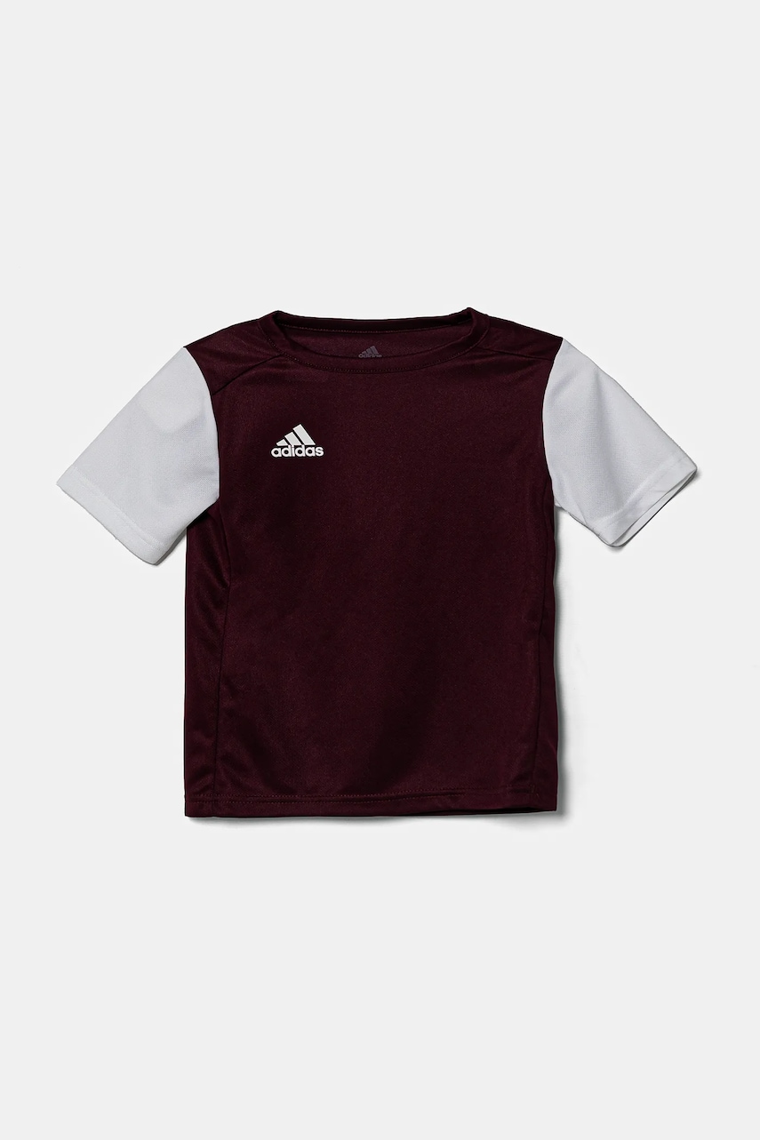 adidas Performance tricou copii culoarea violet, cu imprimeu, DP3224 adidas Performance tricou copii culoarea violet, cu imprimeu, DP3224