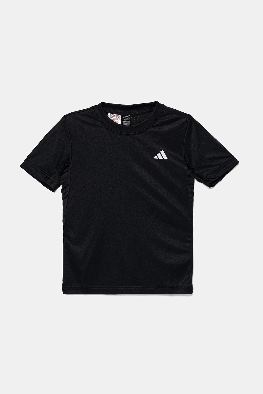 adidas Performance tricou copii culoarea negru, cu imprimeu, JI9258 adidas Performance tricou copii culoarea negru, cu imprimeu, JI9258