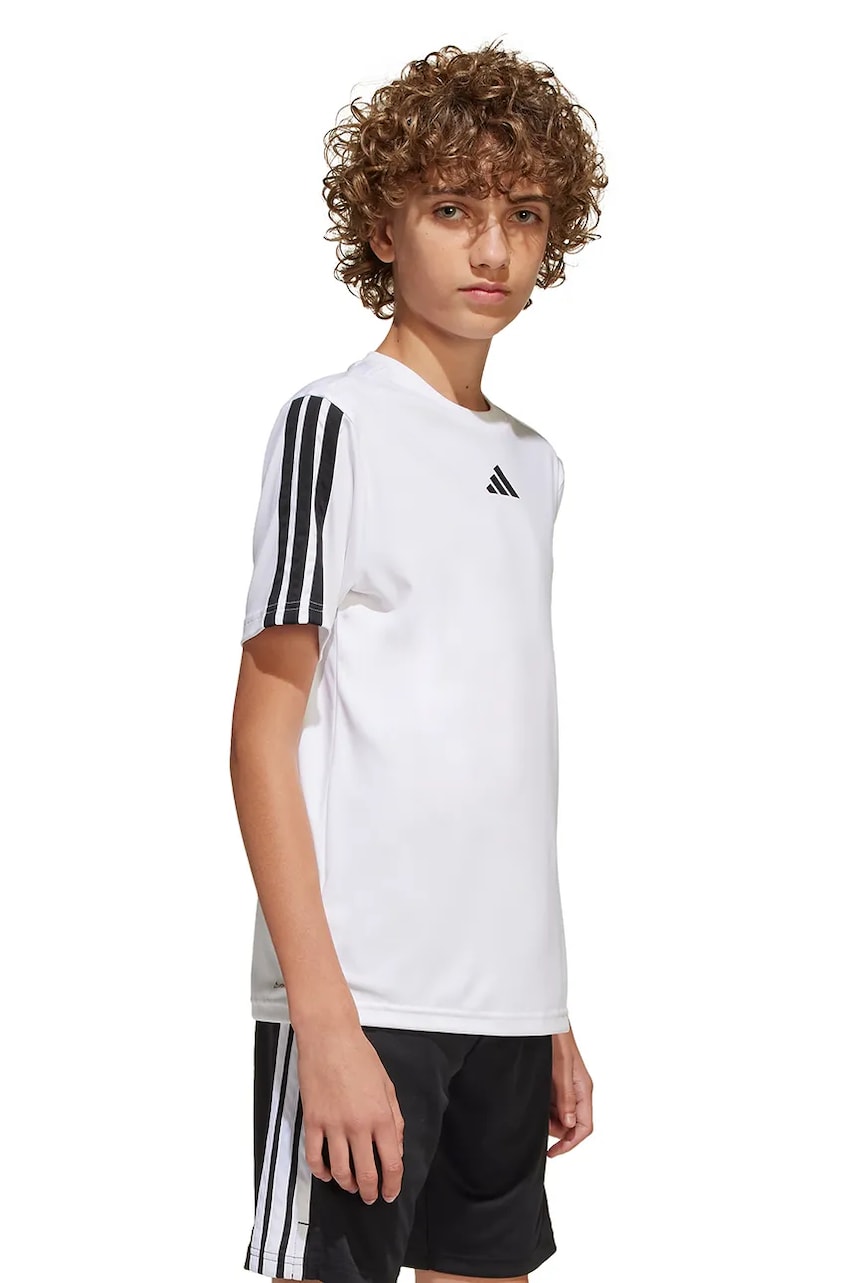 adidas tricou copii culoarea alb, modelator, JJ1033