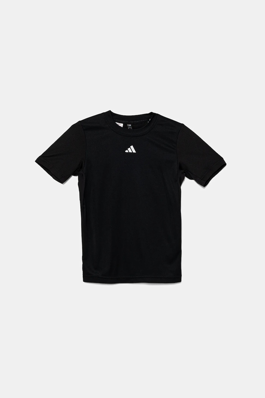 adidas Performance tricou copii culoarea negru, cu imprimeu, JI9265