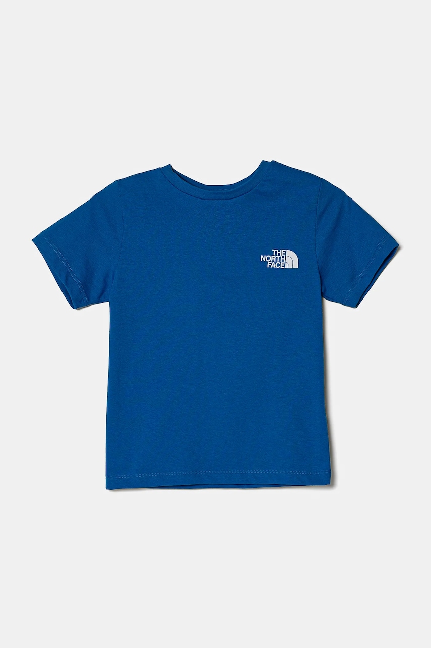The North Face tricou de bumbac pentru copii BOX NSE S/S TEE cu imprimeu, NF0A89VT59J1 The North Face tricou de bumbac pentru copii BOX NSE S/S TEE cu imprimeu, NF0A89VT59J1