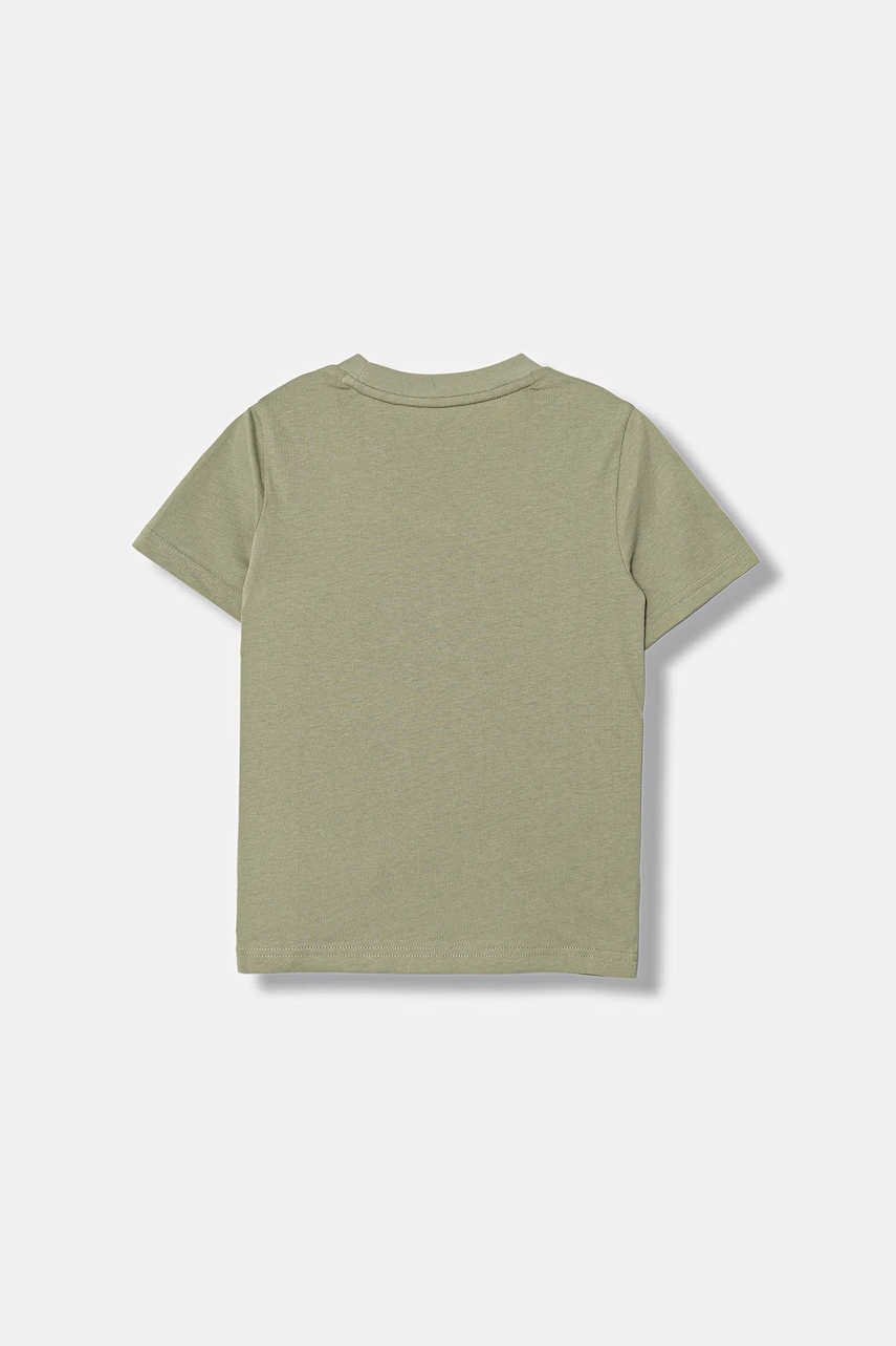 Детская хлопковая футболка Puma ESS No. 1 Logo Tee цвет чёрный с принтом 684906 Детская хлопковая футболка Puma ESS No. 1 Logo Tee цвет чёрный с принтом 684906