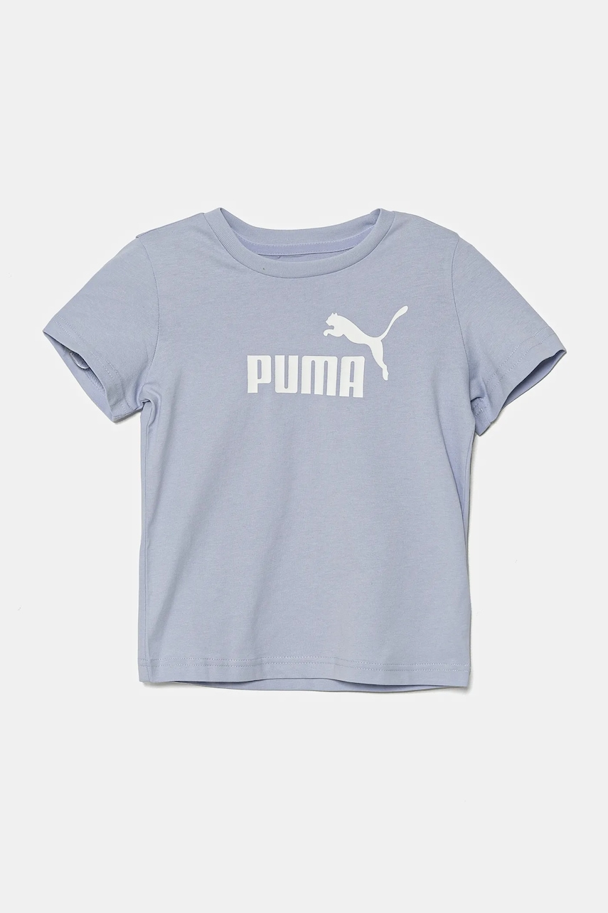 Puma tricou de bumbac pentru copii ESS No. 1 Logo Tee cu imprimeu, 684930