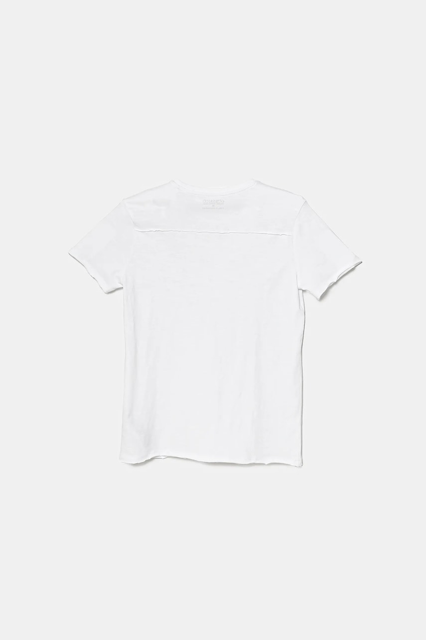 Детская хлопковая футболка Guess цвет белый с аппликацией L5GI02 K6XN4 Детская хлопковая футболка Guess цвет белый с аппликацией L5GI02 K6XN4