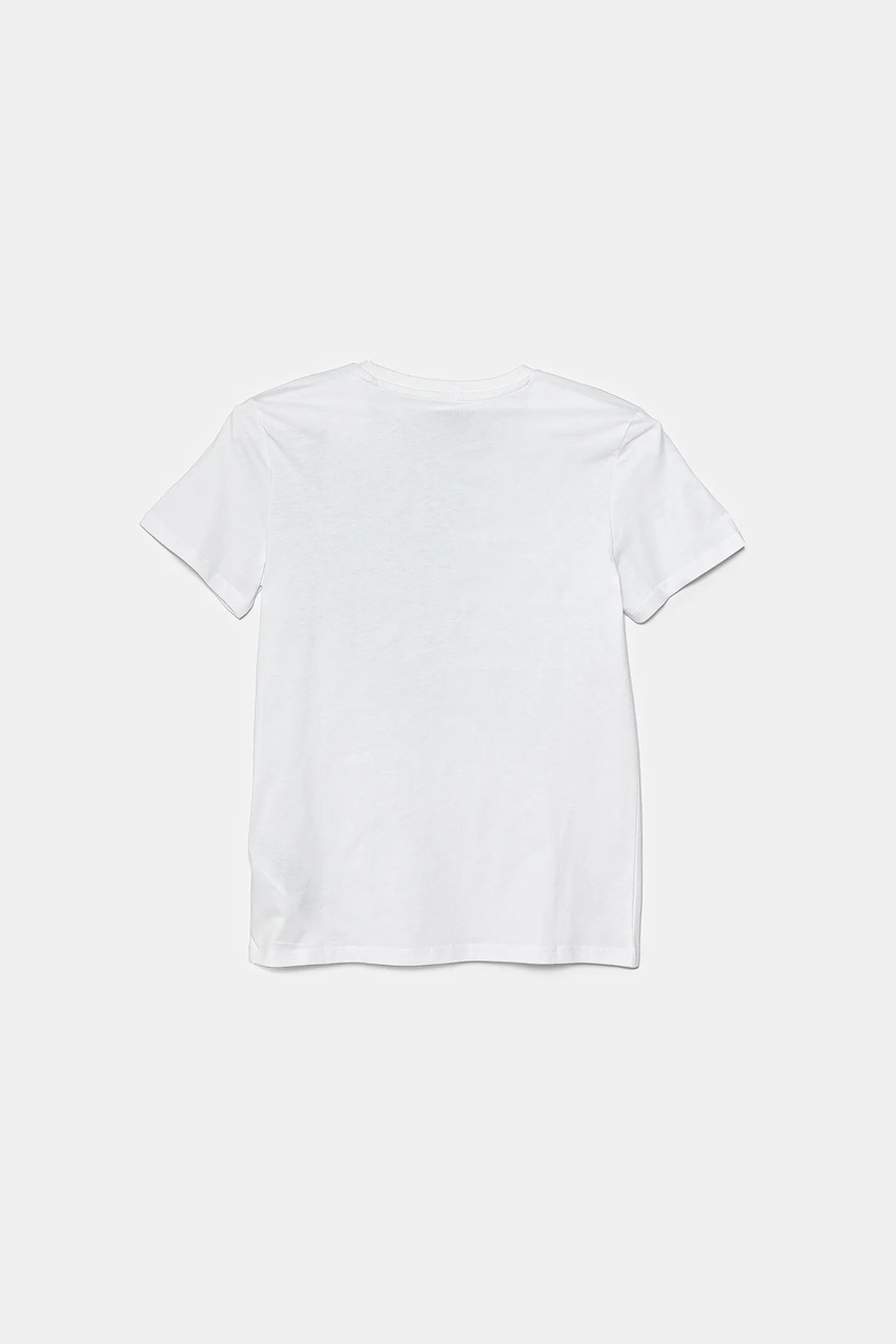 Детская хлопковая футболка Guess цвет белый с принтом L5GI20 K8HM4 Детская хлопковая футболка Guess цвет белый с принтом L5GI20 K8HM4